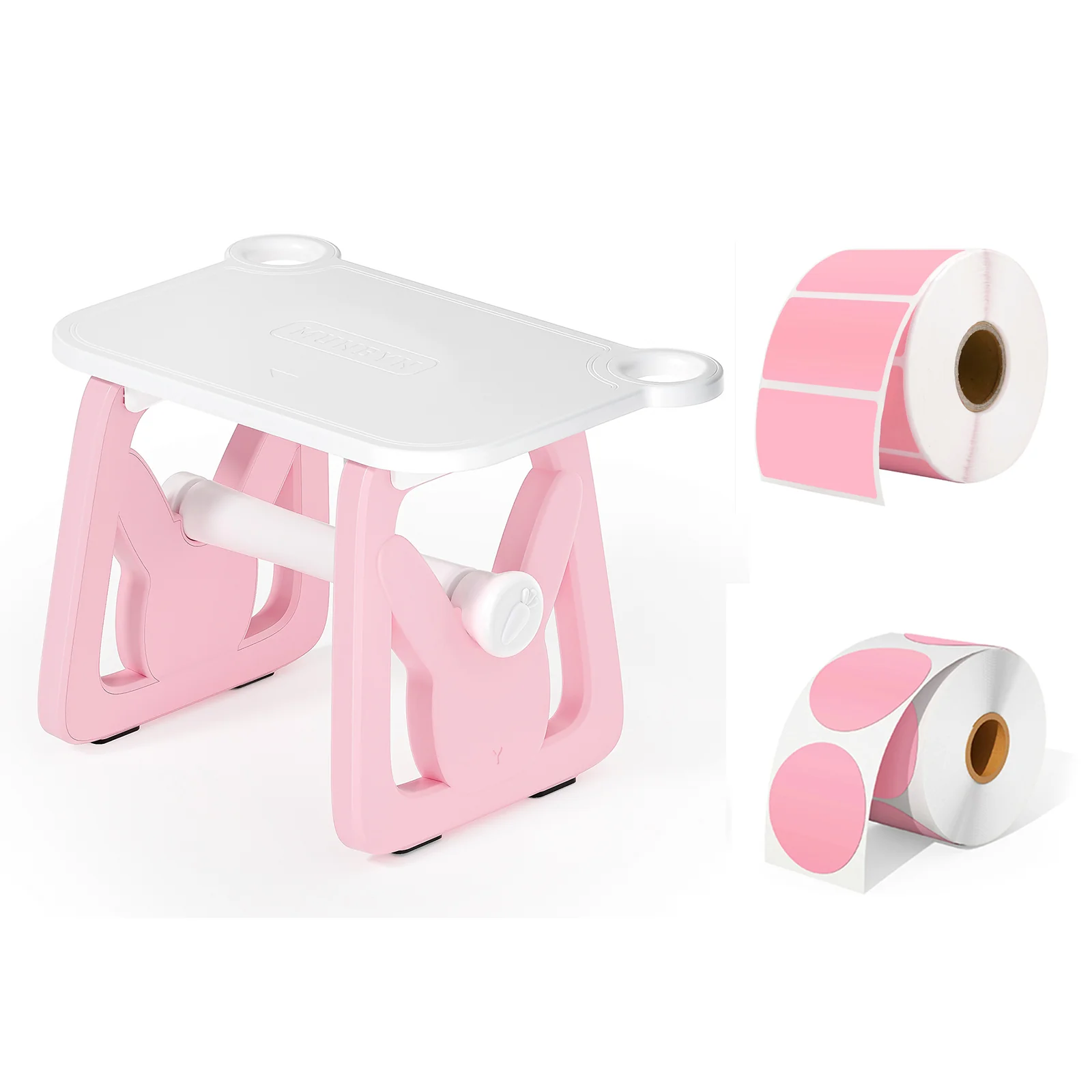 MUNBYN ILH02 3-in-1 Label Holder for Printer and Roll Storage - Image 13