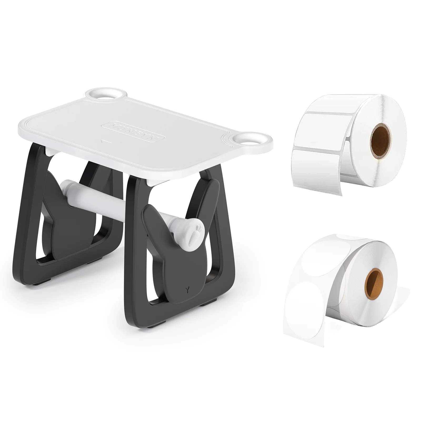 MUNBYN ILH02 3-in-1 Label Holder for Printer and Roll Storage - Image 20