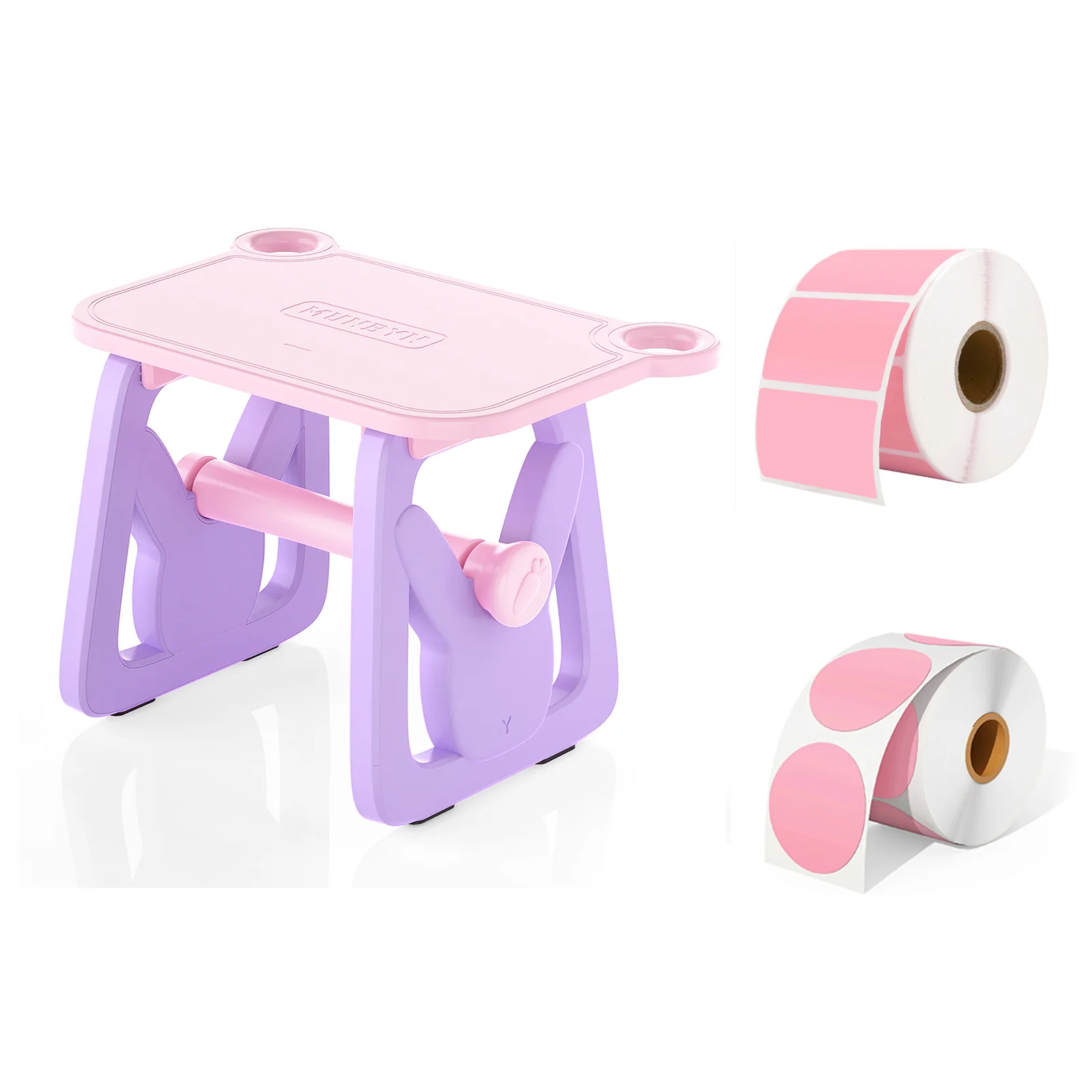 MUNBYN ILH02 3-in-1 Label Holder for Printer and Roll Storage - Image 28