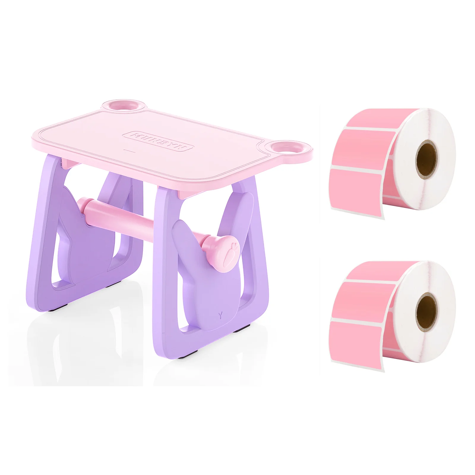 MUNBYN ILH02 3-in-1 Label Holder for Printer and Roll Storage - Image 29