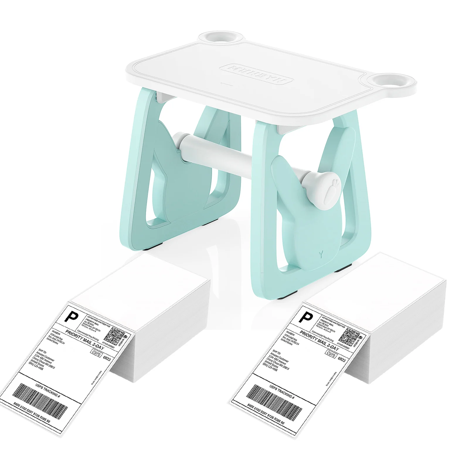 MUNBYN ILH02 3-in-1 Label Holder for Printer and Roll Storage - Image 33