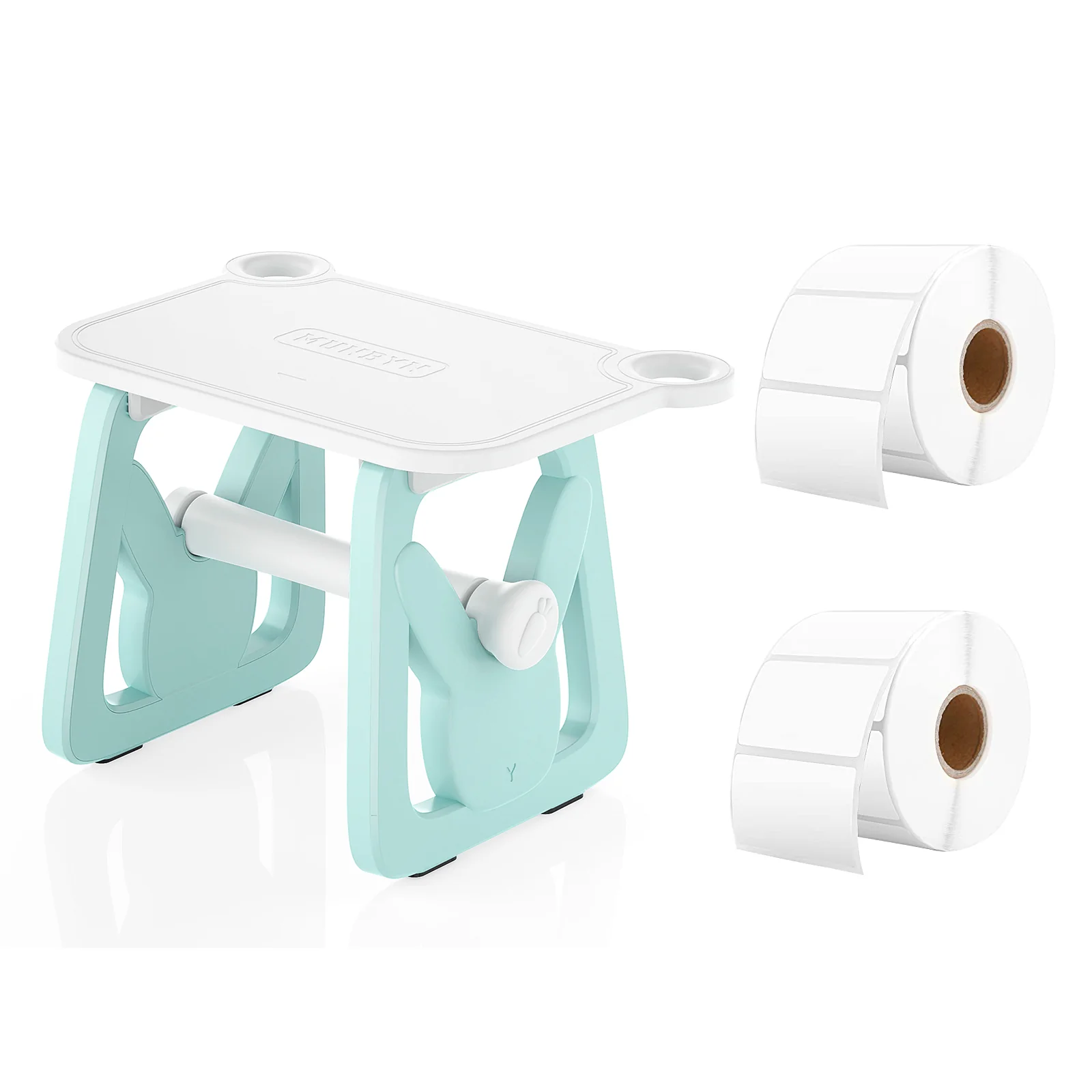 MUNBYN ILH02 3-in-1 Label Holder for Printer and Roll Storage - Image 37
