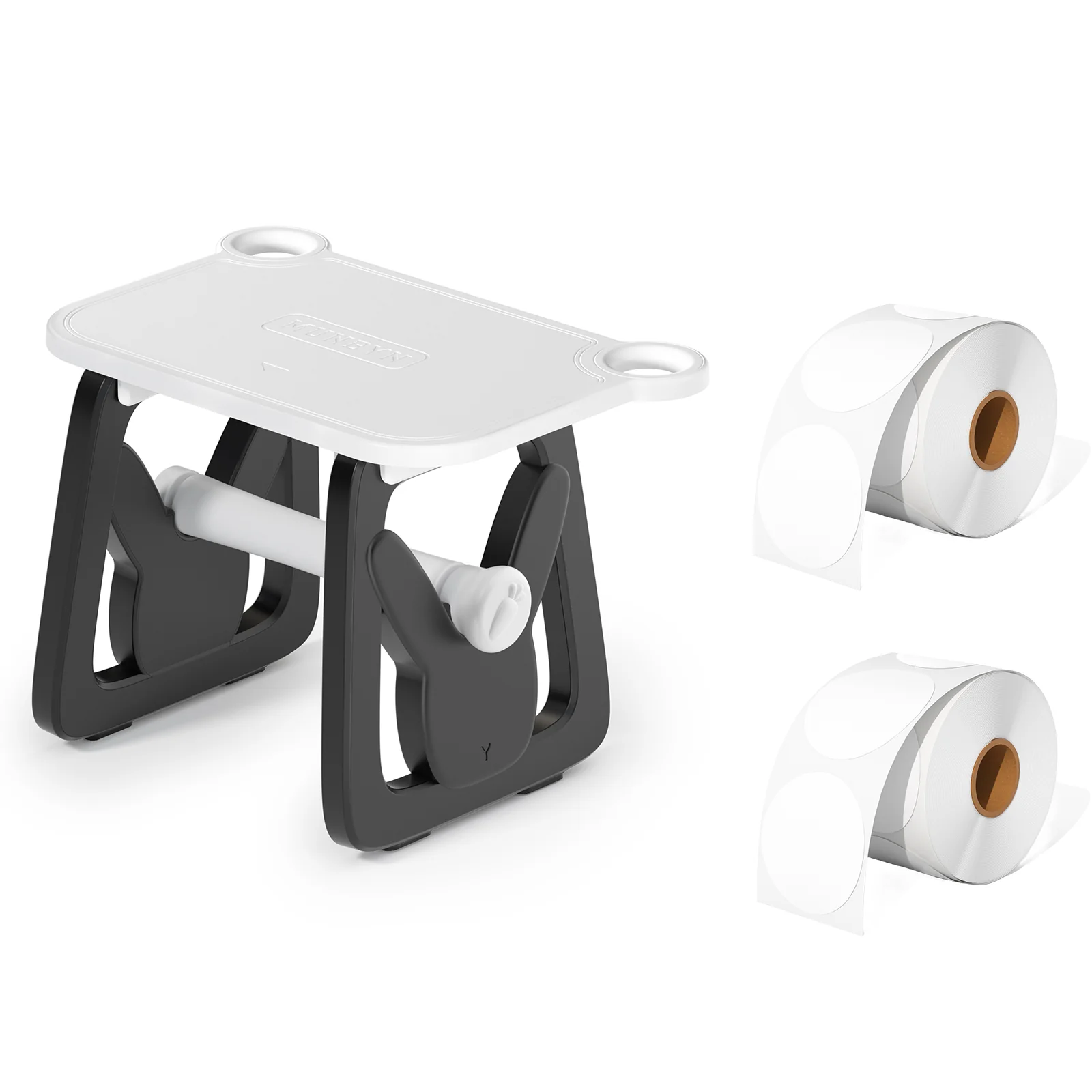 MUNBYN ILH02 3-in-1 Label Holder for Printer and Roll Storage - Image 39