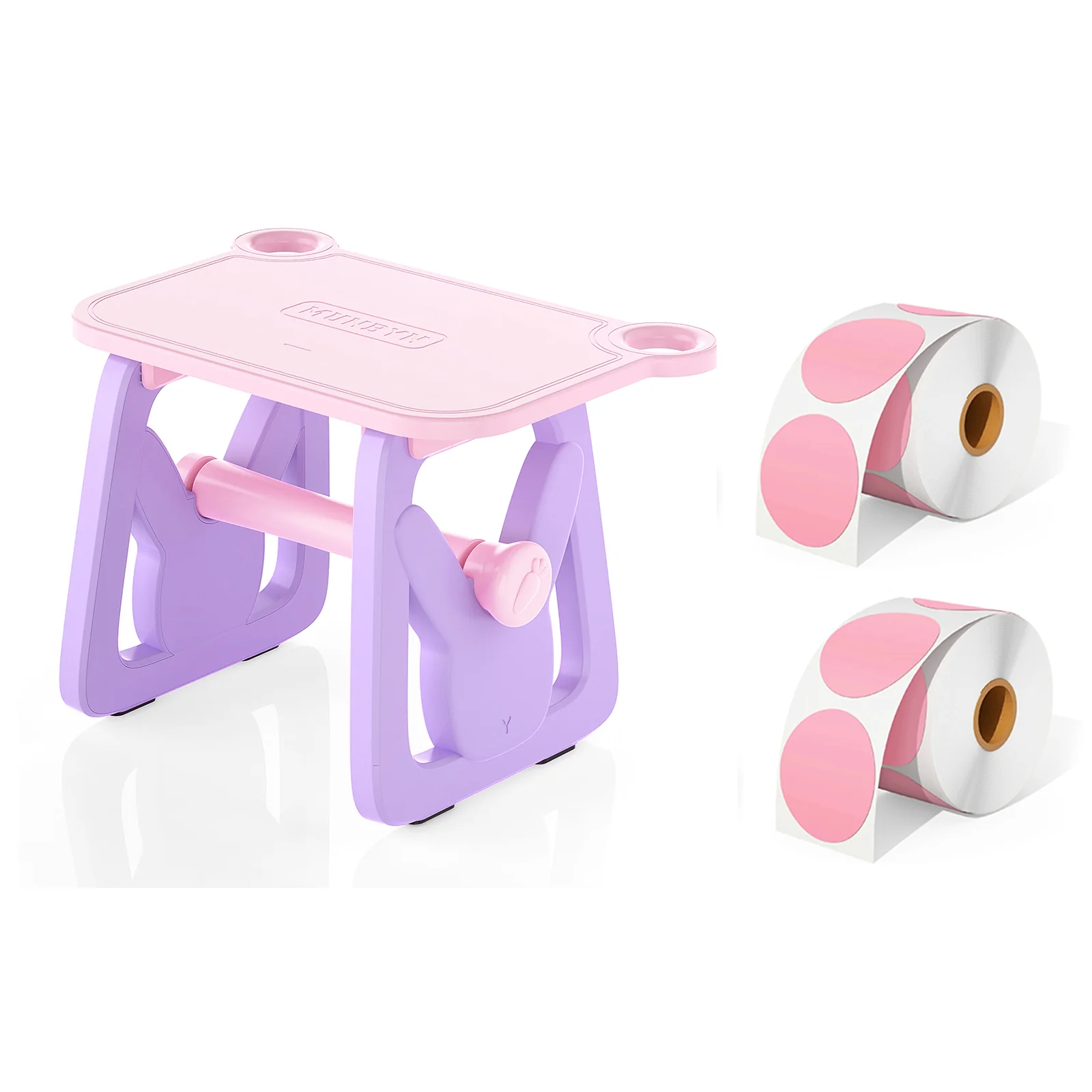 MUNBYN ILH02 3-in-1 Label Holder for Printer and Roll Storage - Image 40