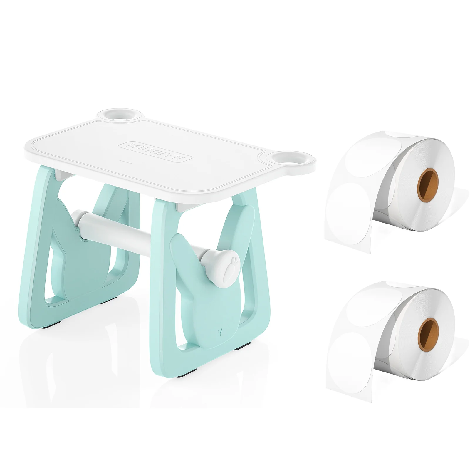 MUNBYN ILH02 3-in-1 Label Holder for Printer and Roll Storage - Image 41