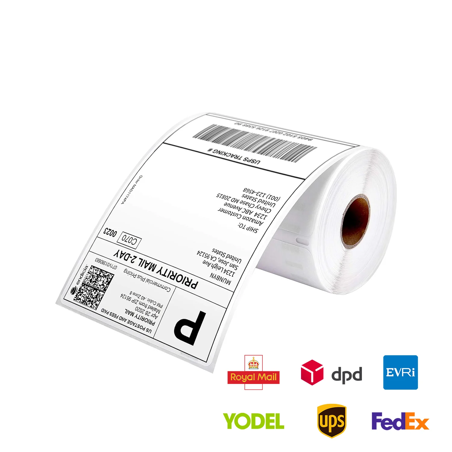 MUNBYN 4x6 Direct Thermal Shipping Roll Labels - Image 3