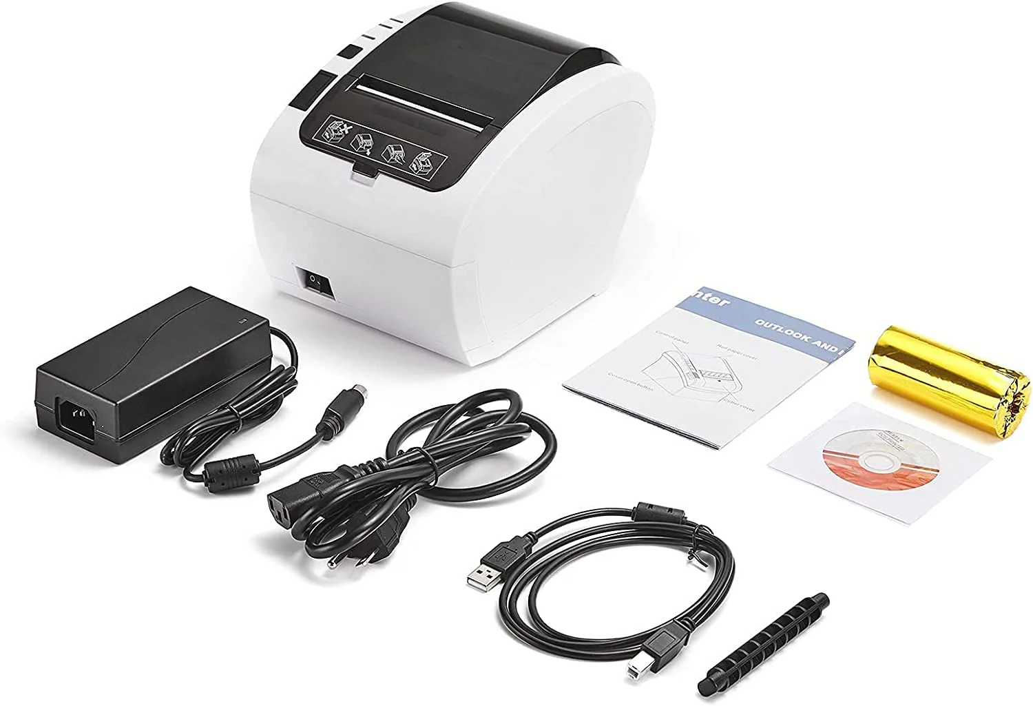 MUNBYN 047P Thermal Receipt Printer for Retail POS Receipts - Image 13