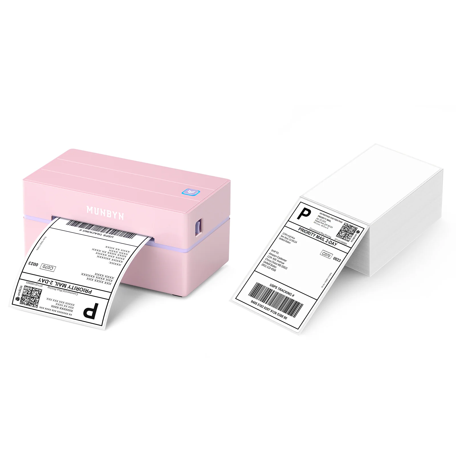 MUNBYN RW130B Bluetooth Thermal Label Printer for Starter Shipping and Basic Labels - Image 11