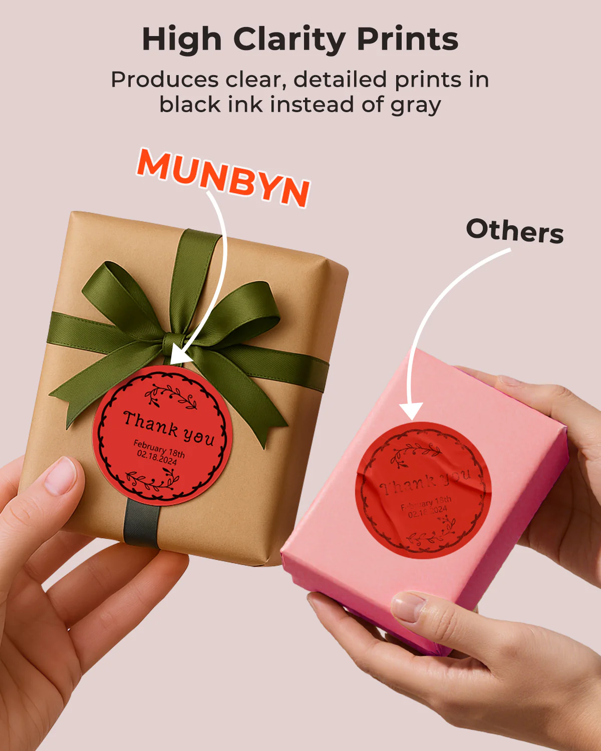 MUNBYN Candle Branding Label Kit for Custom Packaging - Image 8