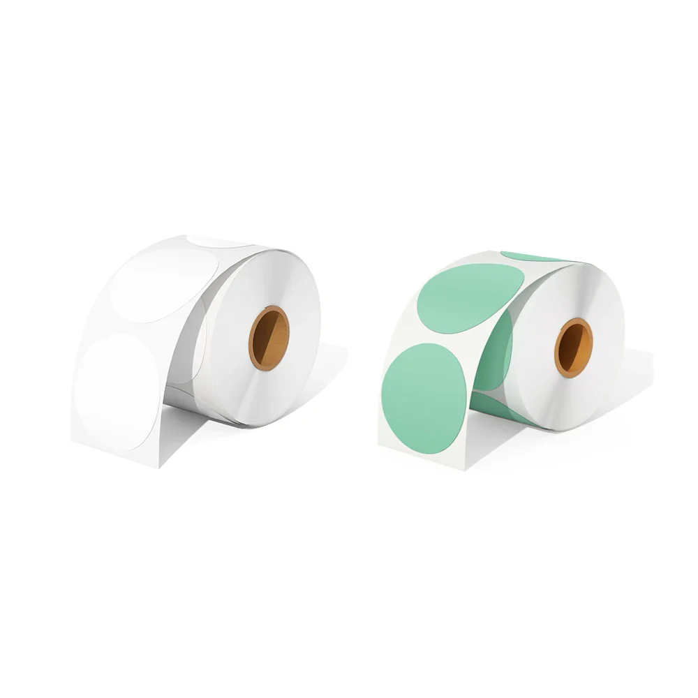 MUNBYN 2" Circle Thermal Labels Mix Pack for Product and Logo Stickers - Image 3