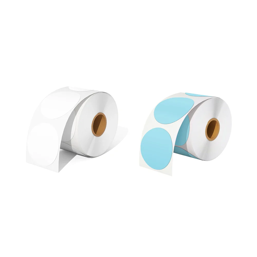 MUNBYN 2" Circle Thermal Labels Mix Pack for Product and Logo Stickers - Image 4