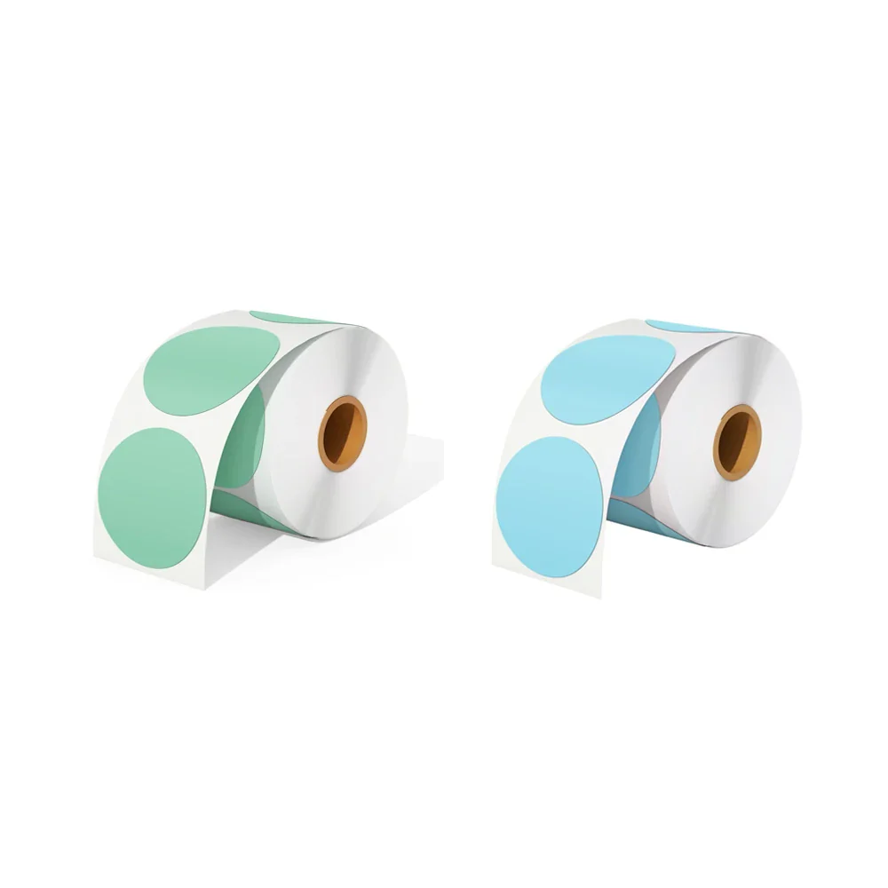 MUNBYN 2" Circle Thermal Labels Mix Pack for Product and Logo Stickers - Image 9