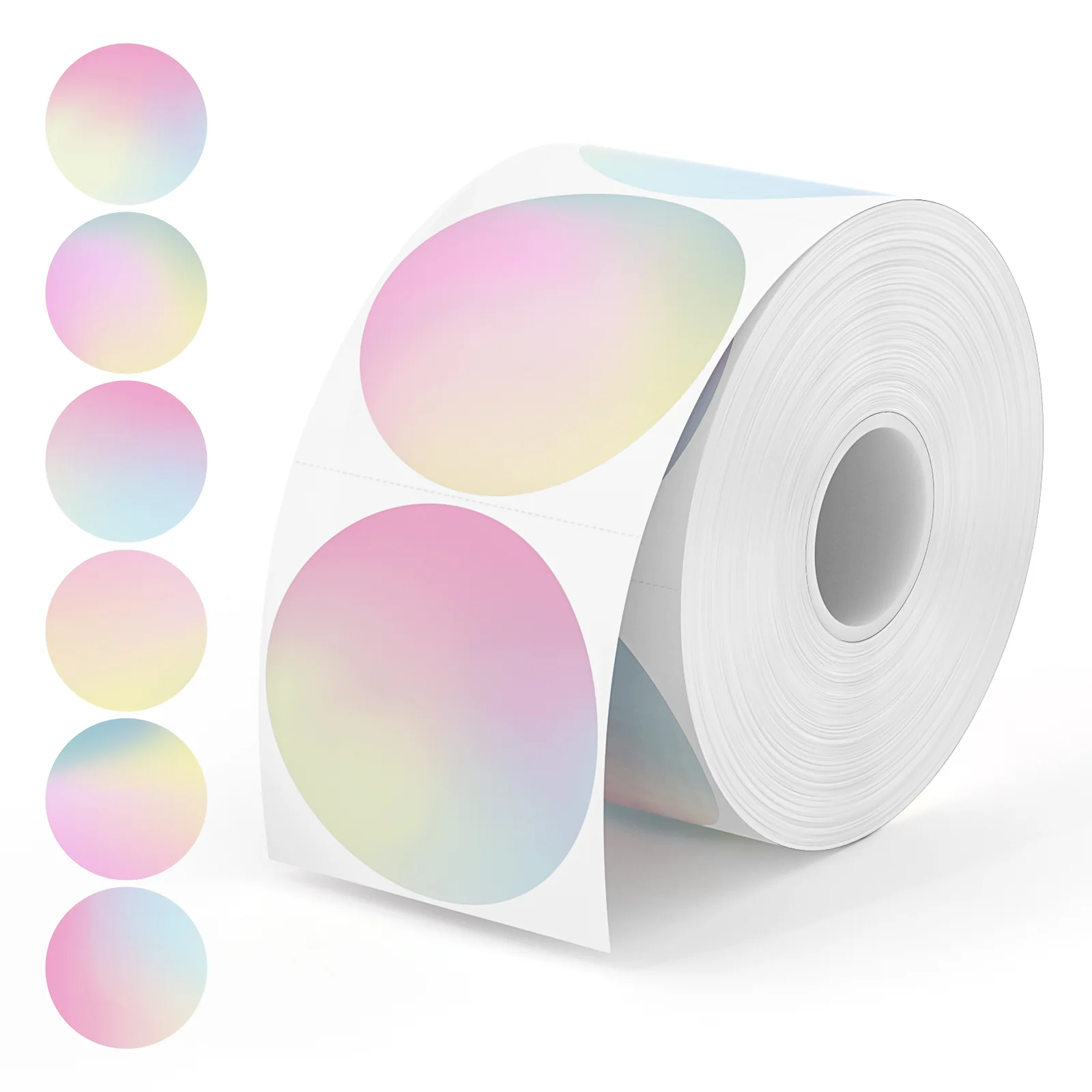 MUNBYN 2" Colour Gradient Thermal Labels for Branding and Packaging - Image 9