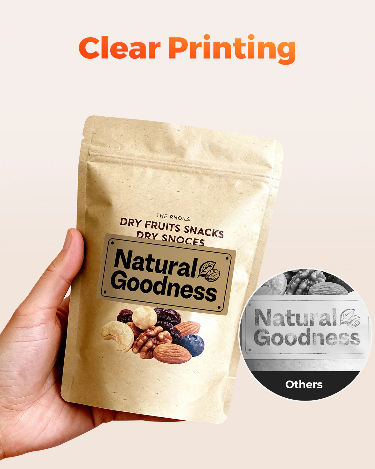 MUNBYN 130B Bluetooth Printer & 4x2 Rectangle Labels Handmade Product Branding Kit - Image 13