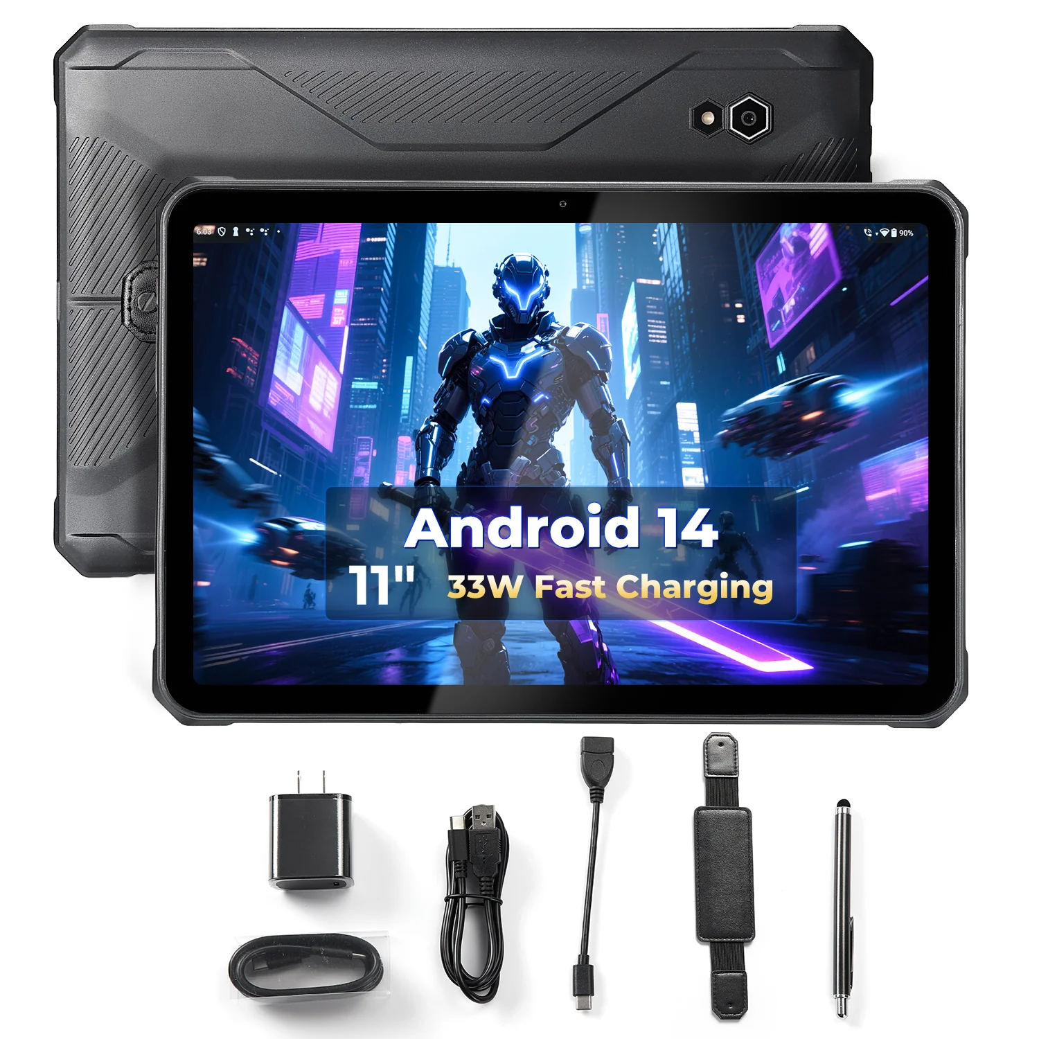 MUNBYN ILT02 Rugged Tablet for Field and Warehouse Work