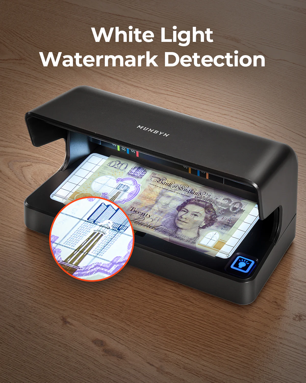 MUNBYN IMC26 Money Detector for Business Cash Verification - Image 4
