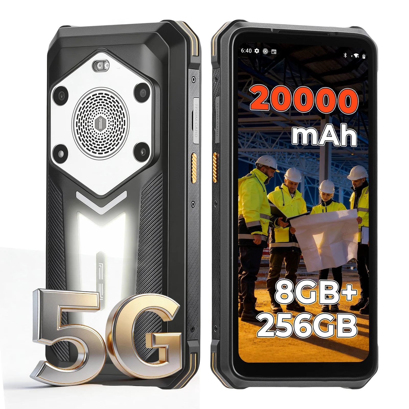 MUNBYN MT002 Rugged Phone for Field Operations