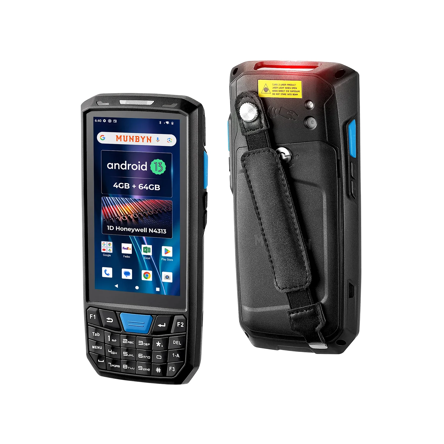MUNBYN IPDA102 Android Barcode Scanner for Warehouse Inventory(035Pro)