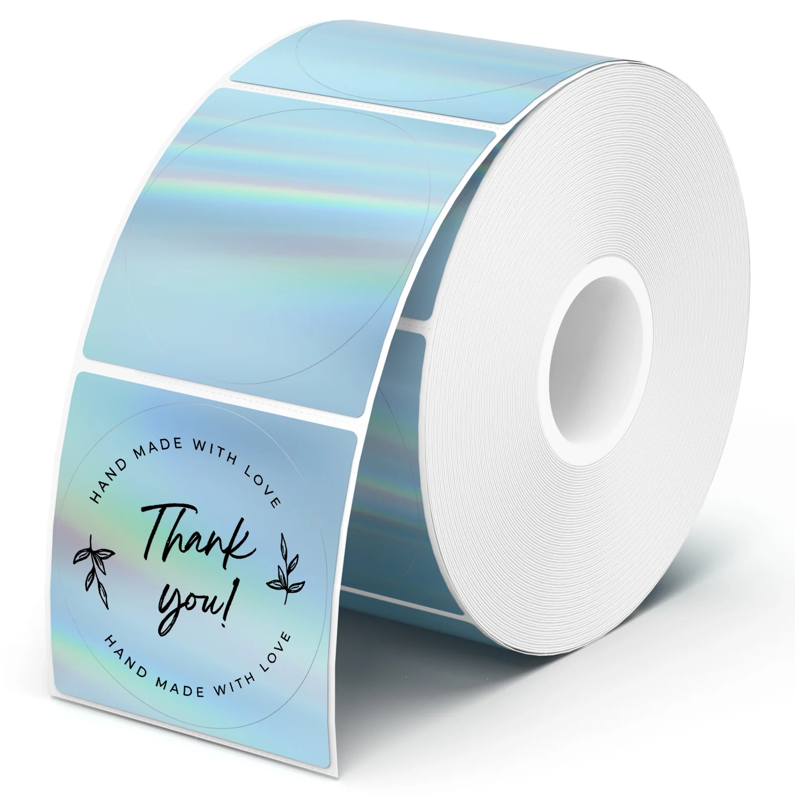 MUNBYN 2" Holographic Thermal Sticker Labels for Product Packaging - Image 12