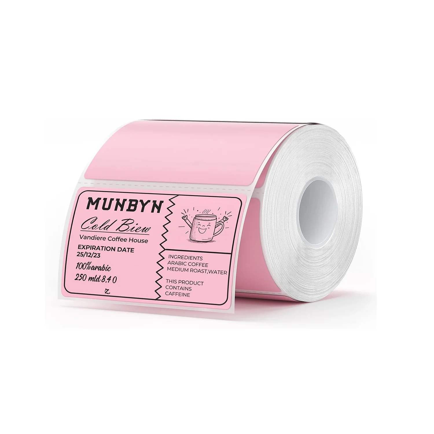 MUNBYN 3" x 2" Rectangle Thermal Labels for Barcode, Address and Multi-Purpose Use - Image 2
