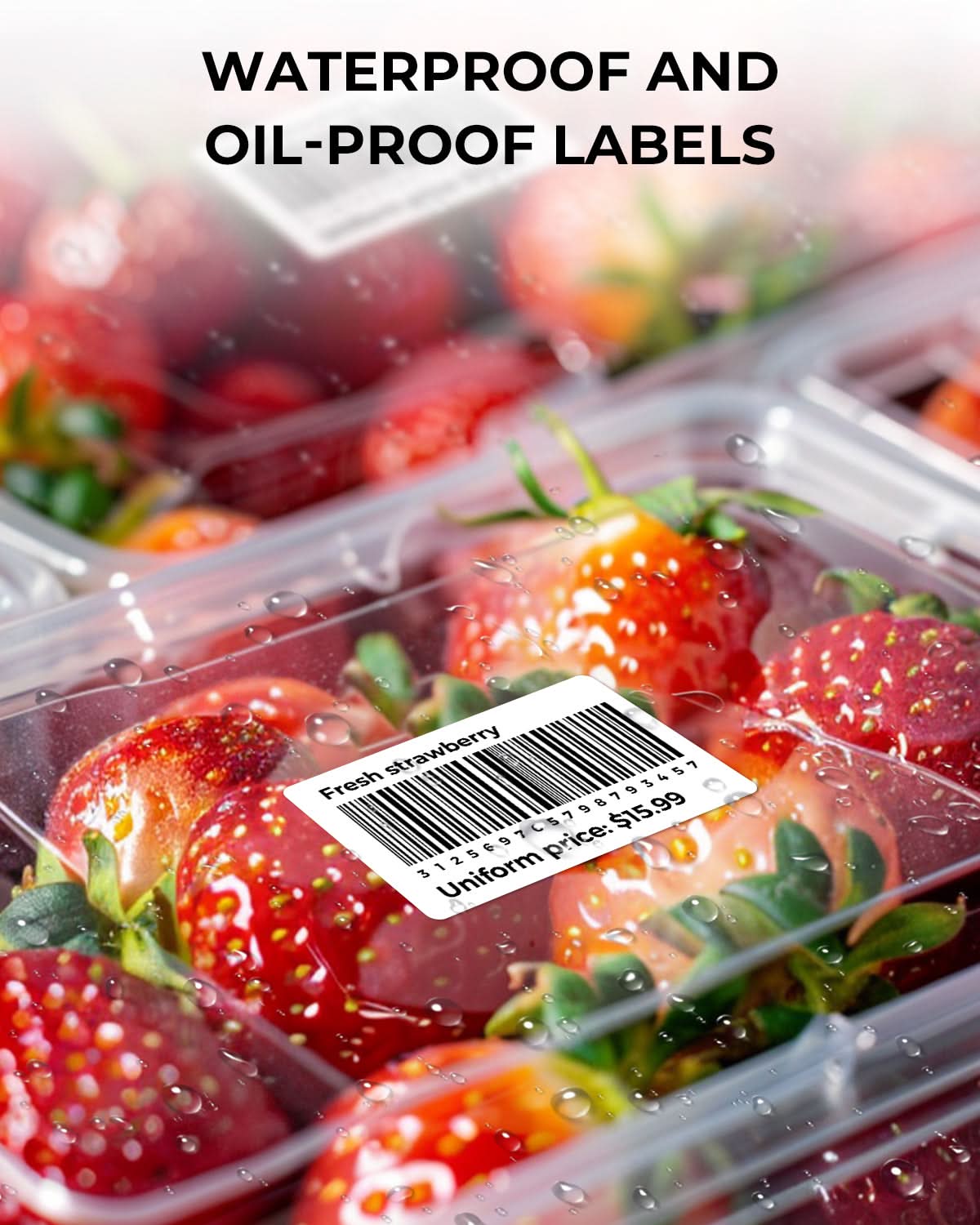 MUNBYN 3" x 2" Rectangle Thermal Labels for Barcode, Address and Multi-Purpose Use - Image 5