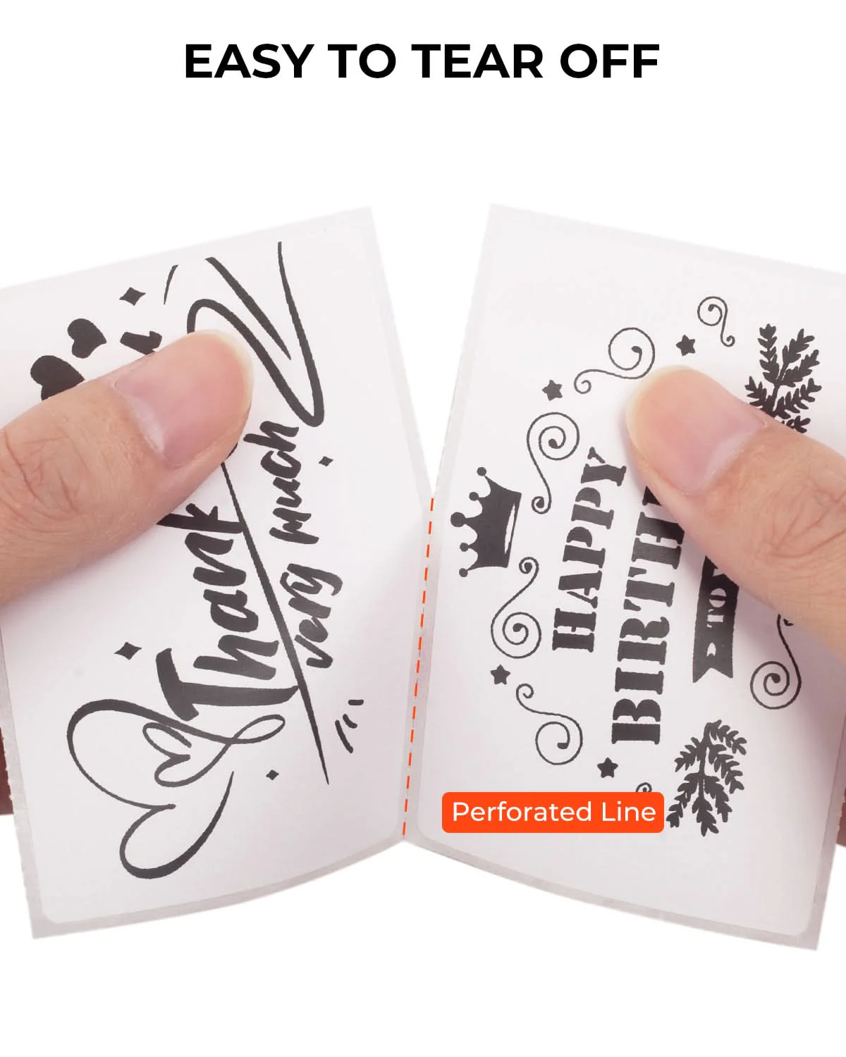 MUNBYN 3" x 2" Rectangle Thermal Labels for Barcode, Address and Multi-Purpose Use - Image 7