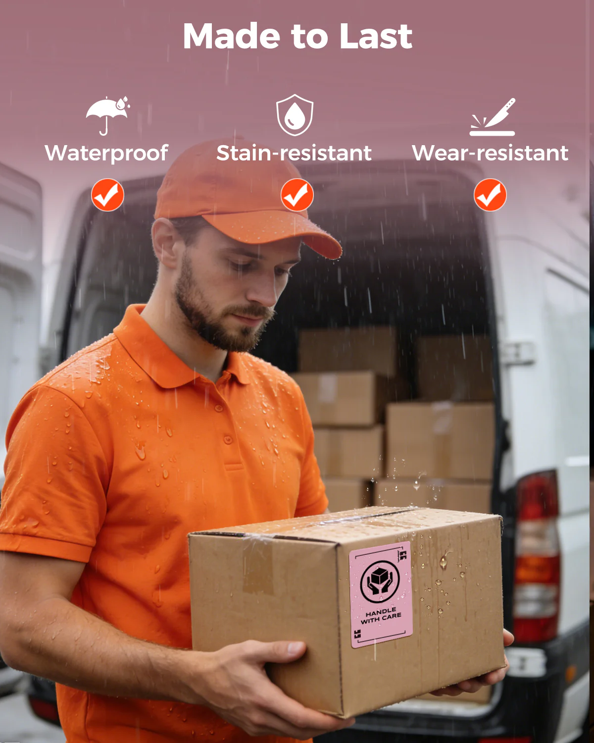 MUNBYN 4" x 2" & 4" x 3"Rectangle Thermal Labels for Barcode, Address and Multi-Purpose Use - Image 11