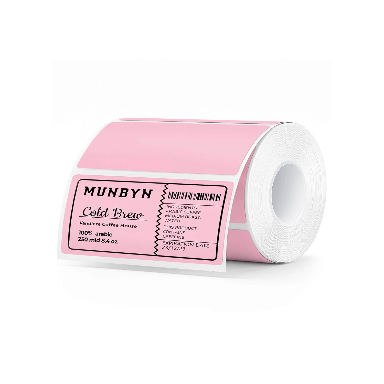 MUNBYN 4" x 2" & 4" x 3"Rectangle Thermal Labels for Barcode, Address and Multi-Purpose Use - Image 2