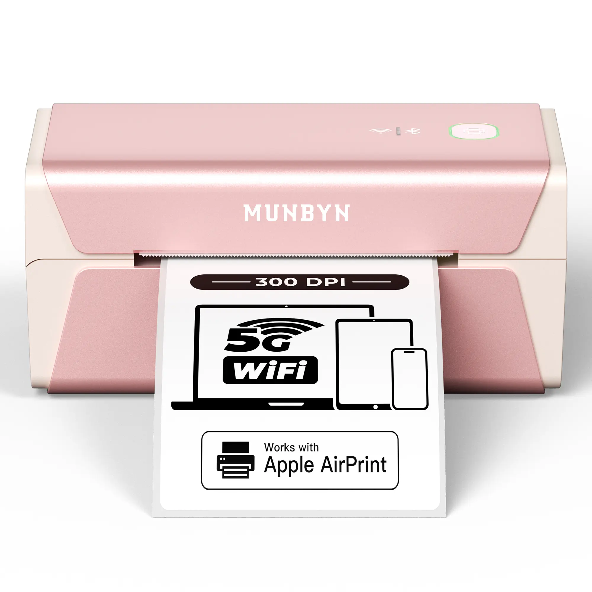 MUNBYN RW401AP 300DPI AirPrint Thermal Label Printer for Premium Product Labels - Image 12