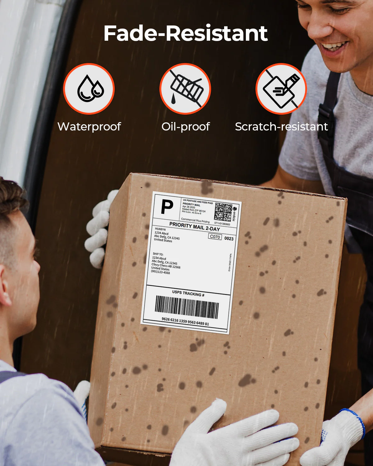 MUNBYN 4x6 Fan-Fold Direct Thermal Shipping Labels for Ecommerce Orders - Image 8
