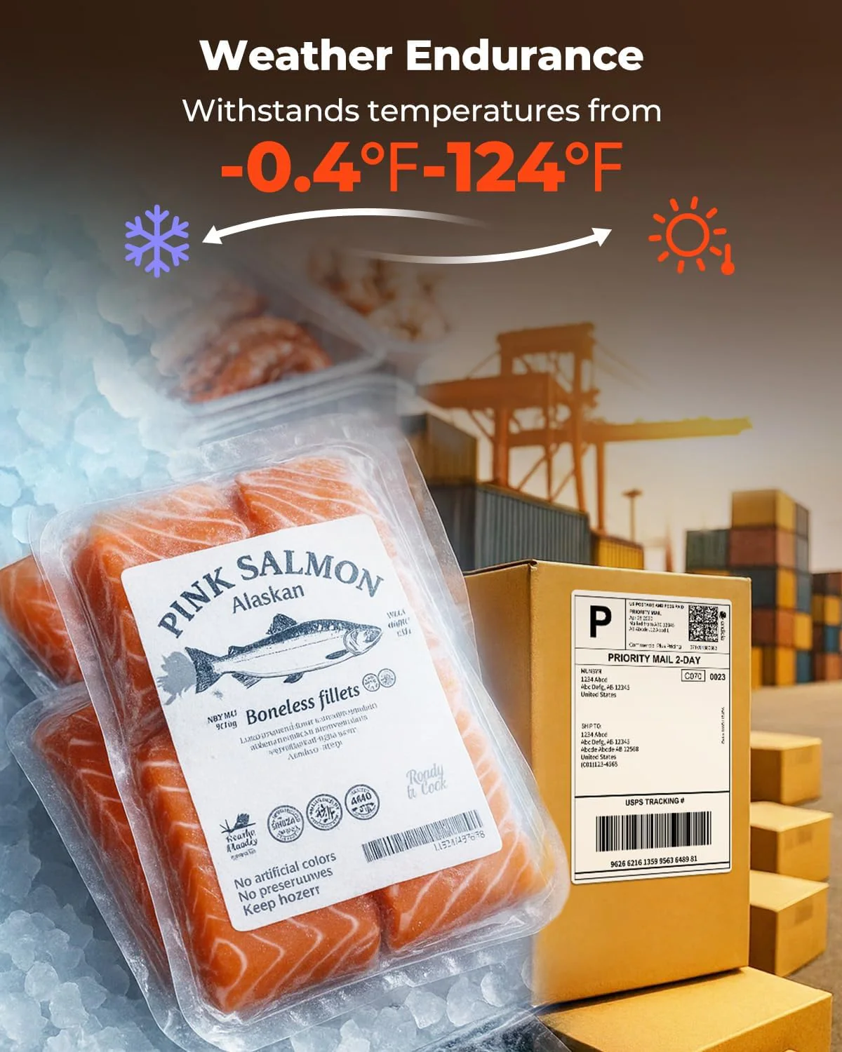 MUNBYN 4x6 Direct Thermal Shipping Labels for Ecommerce Orders - Image 10