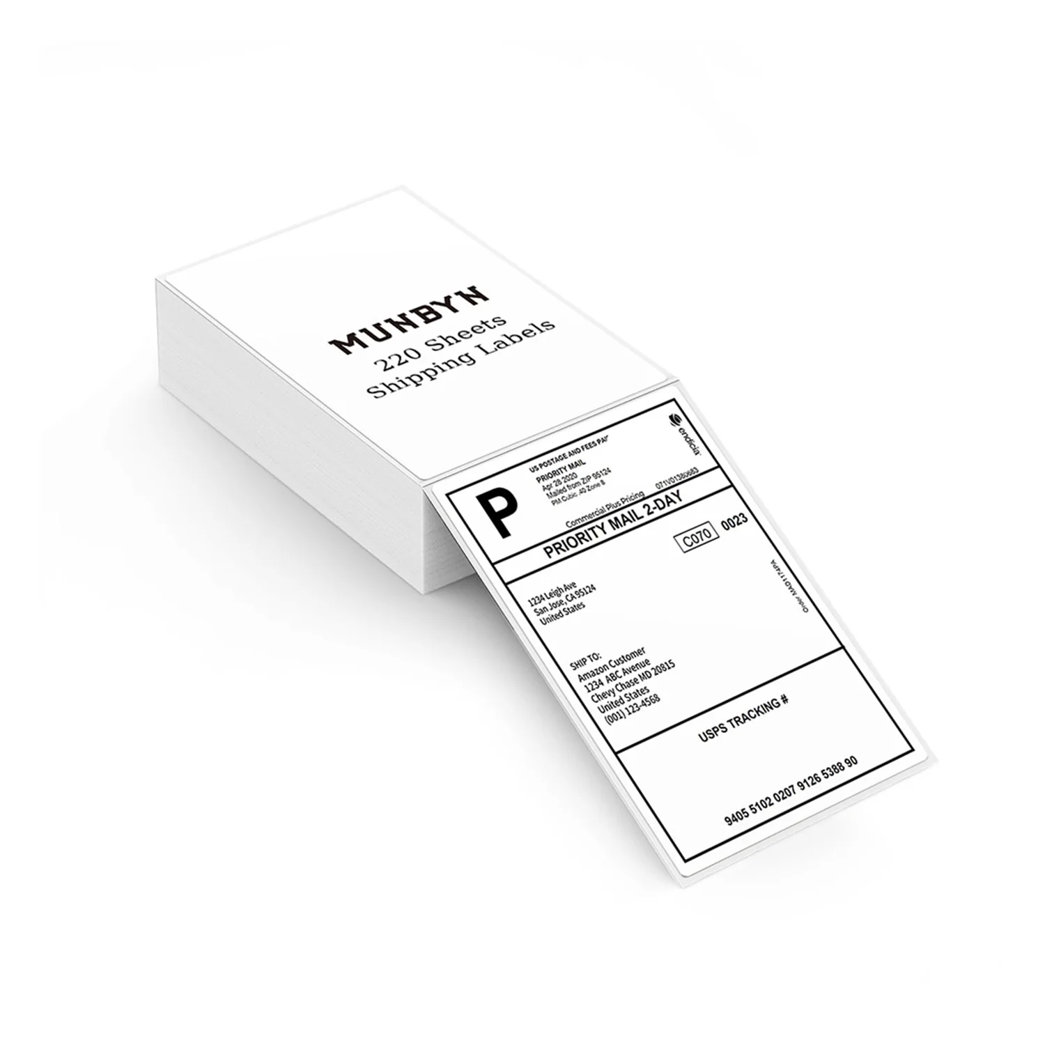 MUNBYN 4x6 Direct Thermal Shipping Labels for Ecommerce Orders - Image 3