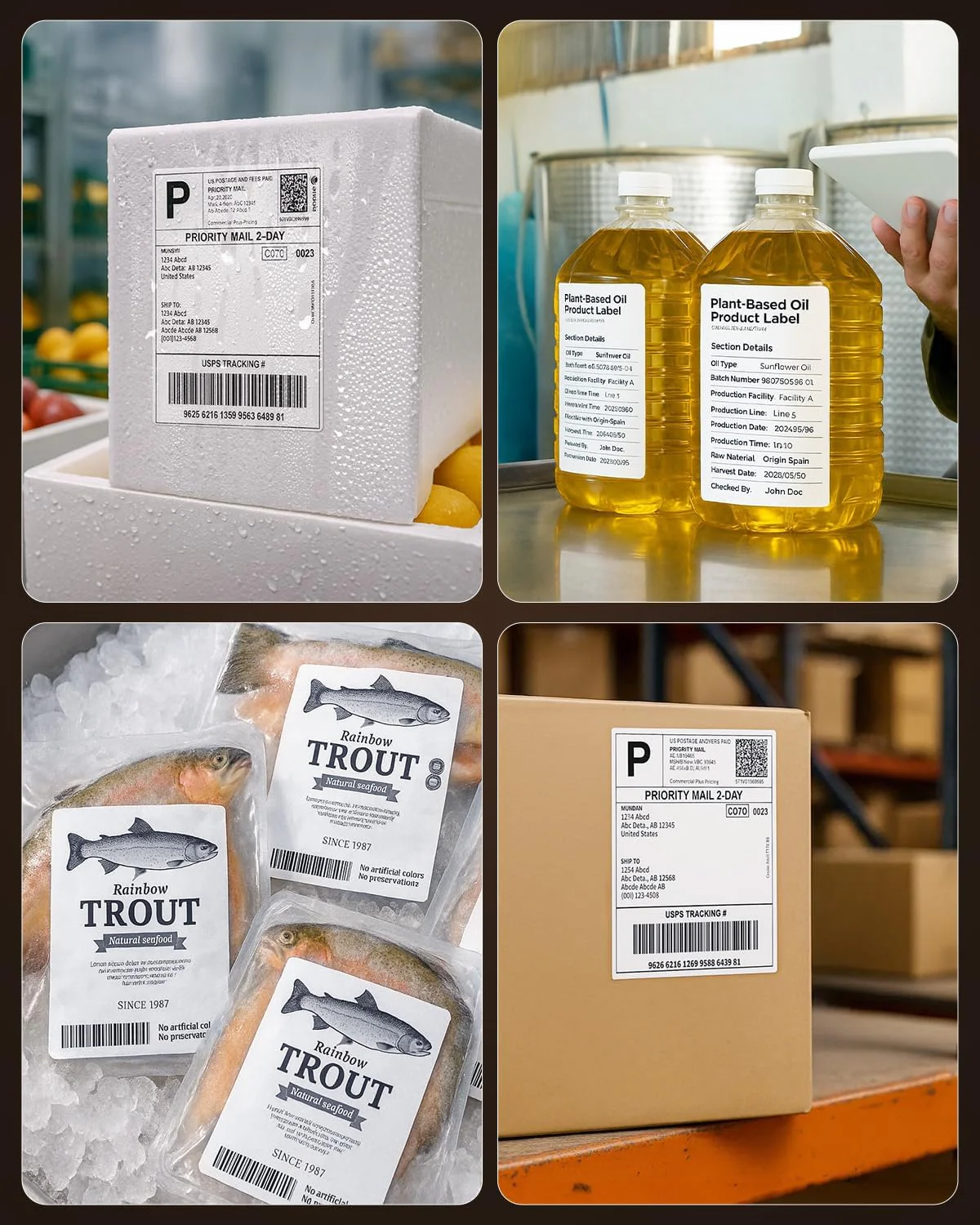 MUNBYN 4x6 Direct Thermal Shipping Labels for Ecommerce Orders - Image 8