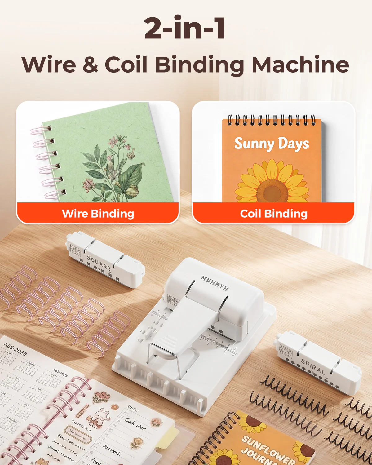 MUNBYN FB001 Multi Binding Machine for Office Documents - Image 13