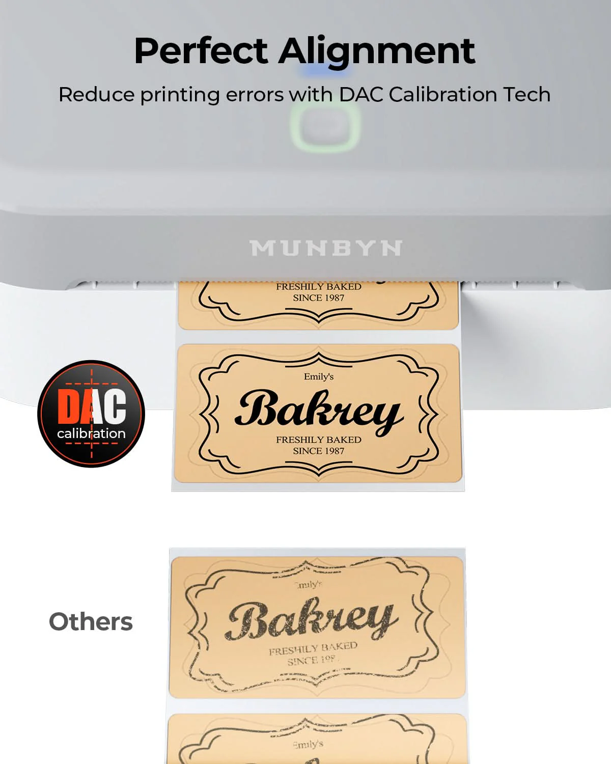 MUNBYN RW403B Bluetooth Thermal Label Printer Kit for Small Business Labelling - Image 19