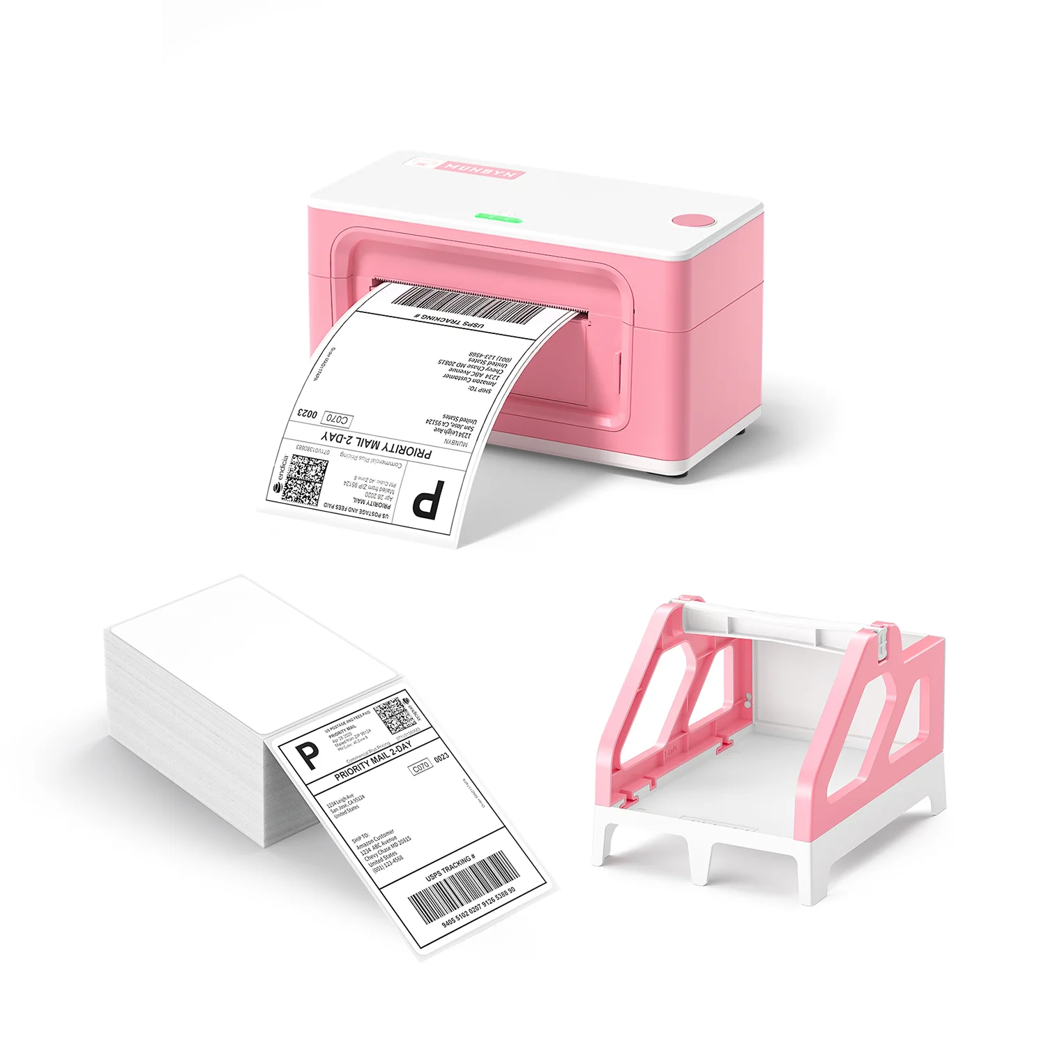 MUNBYN RW941AP AirPrint Thermal Label Printer Kit for All-in-One Labelling - Image 3