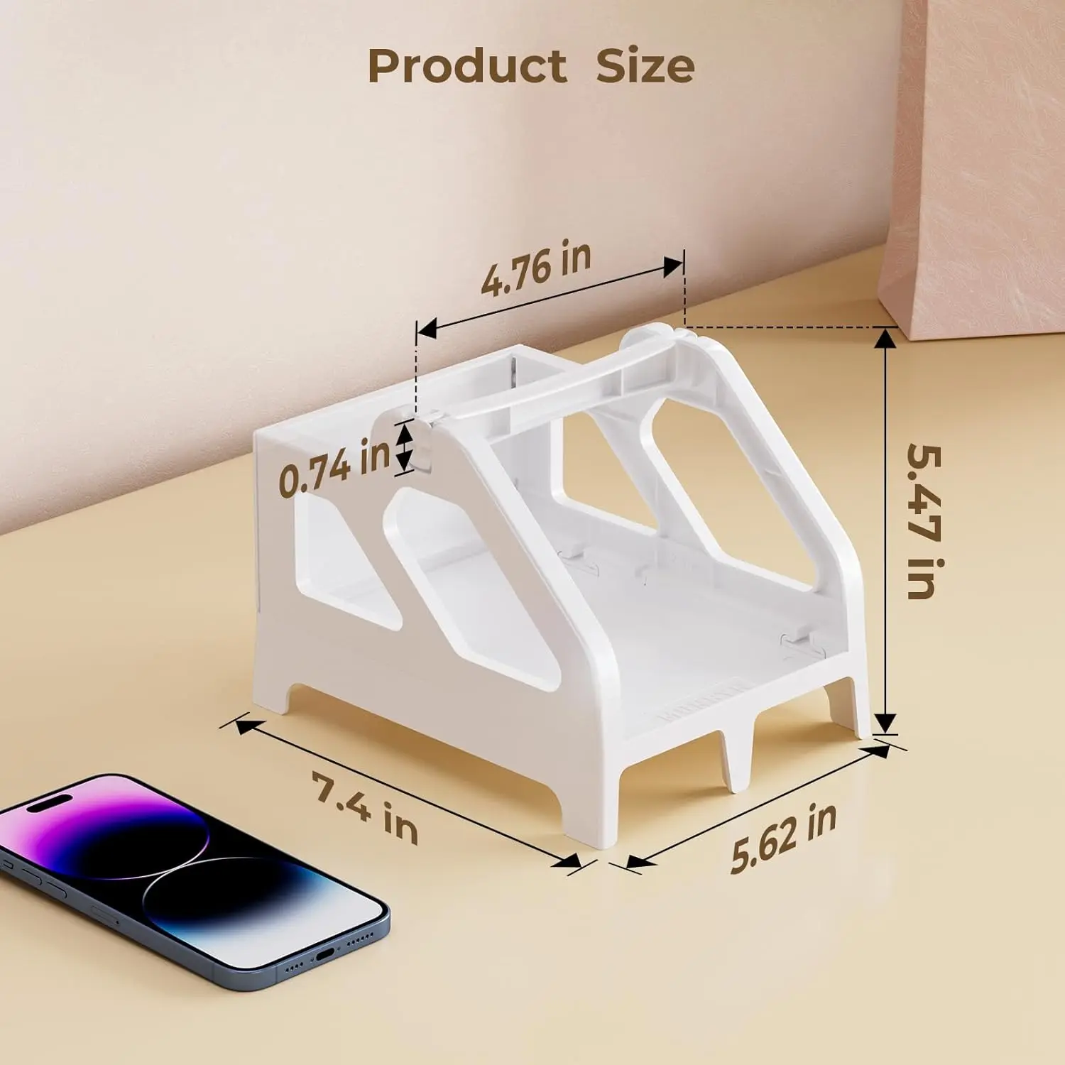 MUNBYN ILH01 Roll and Fan-Fold Label Holder for Shipping Labels - Image 3