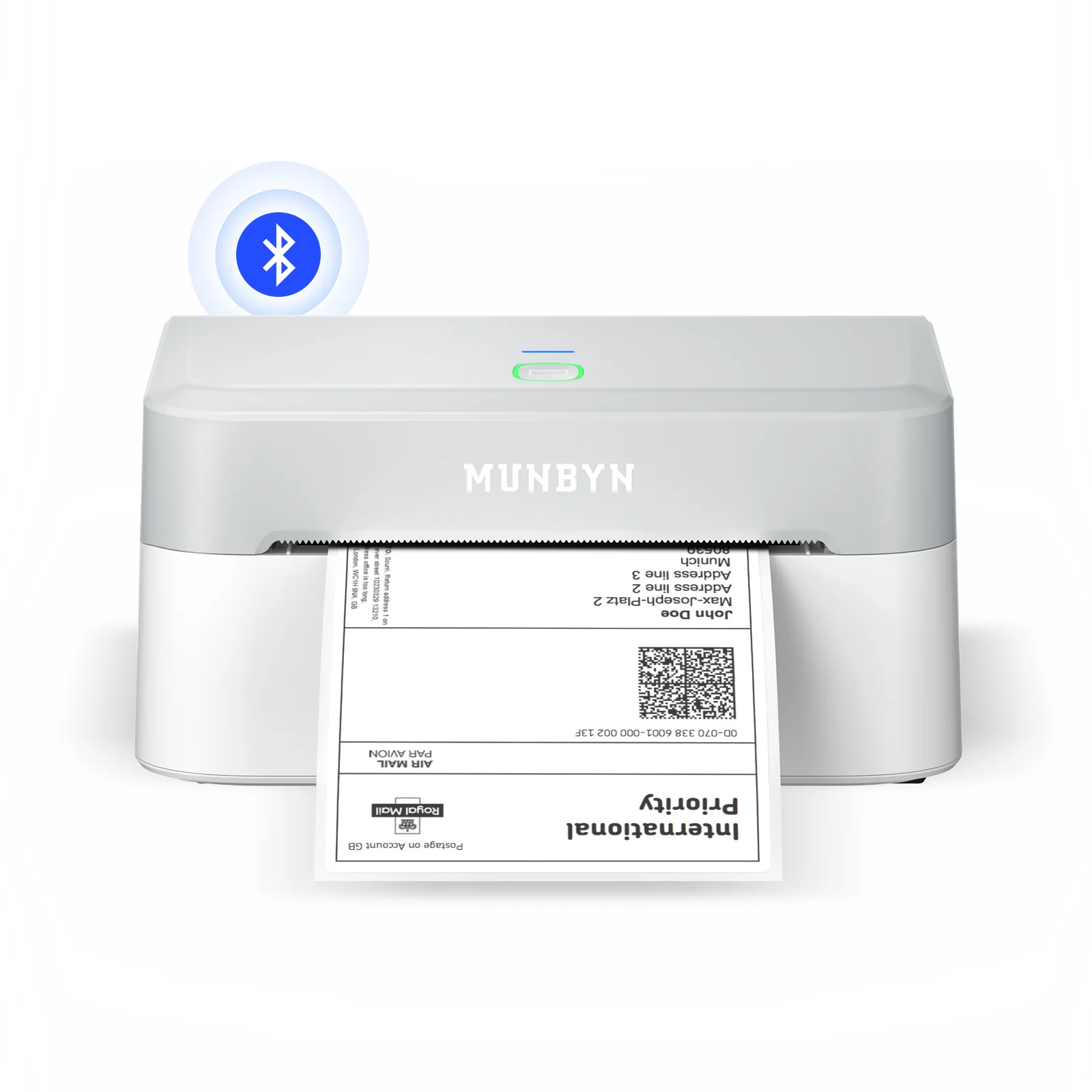 MUNBYN RW403B Bluetooth Thermal Label Printer for Shipping and Product Labelling - Image 17