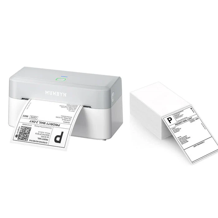 MUNBYN RW403B Bluetooth Thermal Label Printer for Shipping and Product Labelling - Image 6