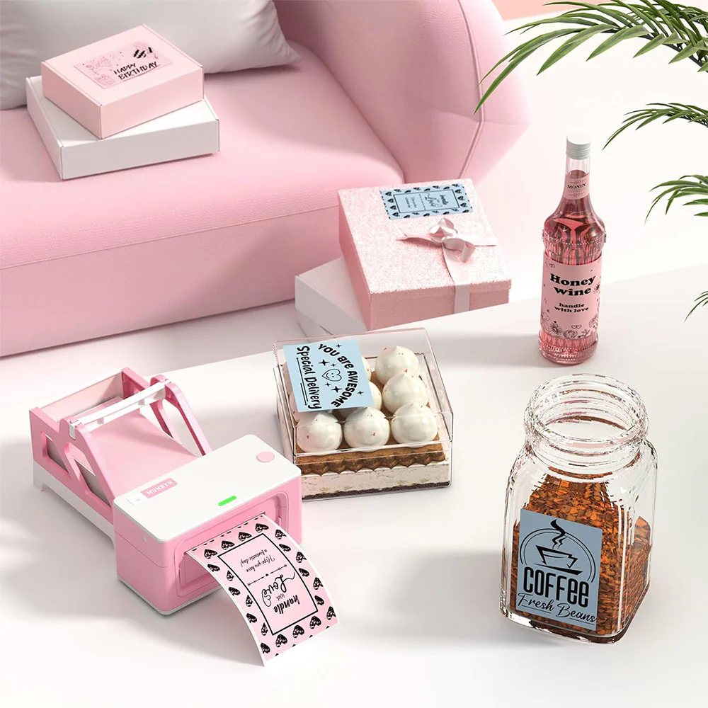 MUNBYN Candle Branding Label Kit for Custom Packaging - Image 14
